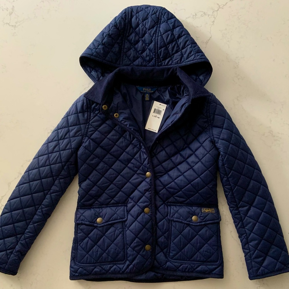 Polo by Ralph Lauren Quilted Barn Jacket, L(12-14)